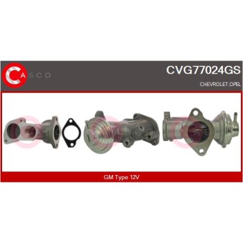 Válvula EGR - CASCO CVG77024GS
