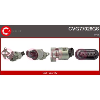 Válvula EGR - CASCO CVG77026GS