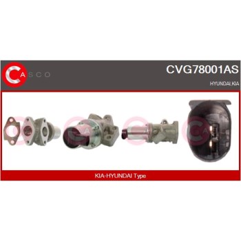 Válvula EGR - CASCO CVG78001AS