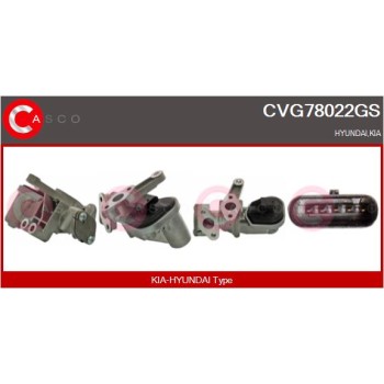 Válvula EGR - CASCO CVG78022GS