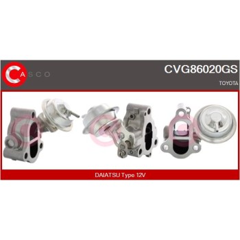 Válvula EGR - CASCO CVG86020GS