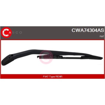 Brazo del limpiaparabrisas, lavado de parabrisas - CASCO CWA74304AS