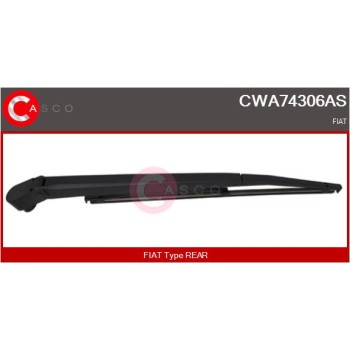 Brazo del limpiaparabrisas, lavado de parabrisas - CASCO CWA74306AS