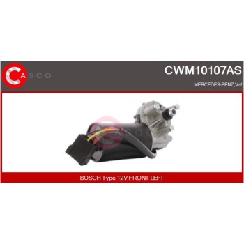 Motor del limpiaparabrisas - CASCO CWM10107AS