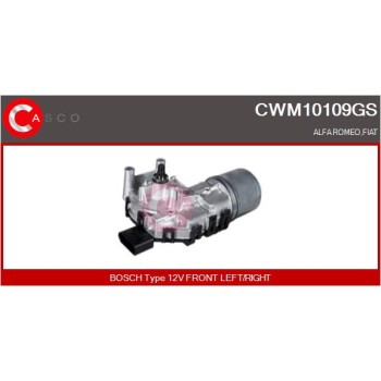 Motor del limpiaparabrisas - CASCO CWM10109GS