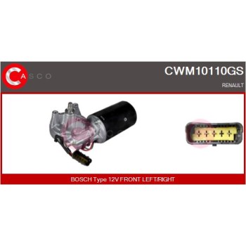 Motor del limpiaparabrisas - CASCO CWM10110GS