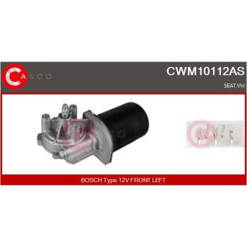 Motor del limpiaparabrisas - CASCO CWM10112AS