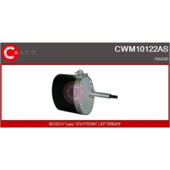 Motor del limpiaparabrisas - CASCO CWM10122AS