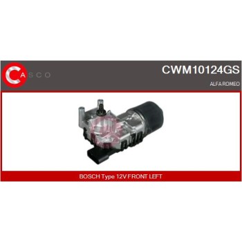 Motor del limpiaparabrisas - CASCO CWM10124GS