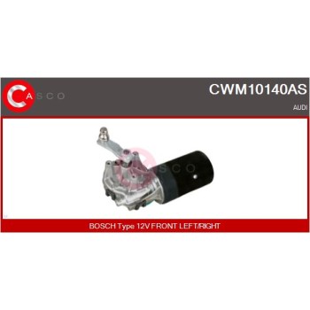 Motor del limpiaparabrisas - CASCO CWM10140AS