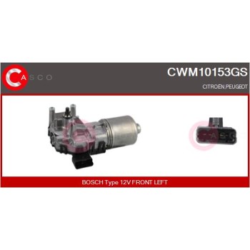 Motor del limpiaparabrisas - CASCO CWM10153GS