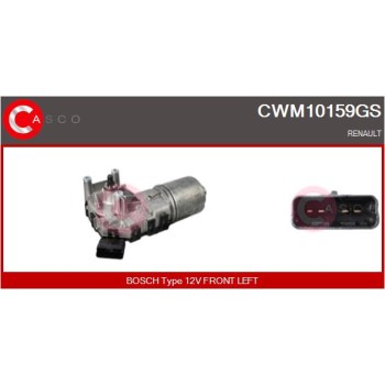 Motor del limpiaparabrisas - CASCO CWM10159GS
