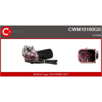 Motor del limpiaparabrisas - CASCO CWM10160GS