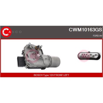 Motor del limpiaparabrisas - CASCO CWM10163GS