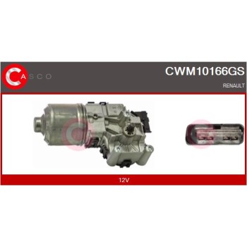 Motor del limpiaparabrisas - CASCO CWM10166GS