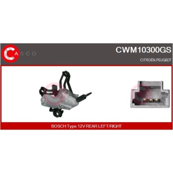 Motor del limpiaparabrisas - CASCO CWM10300GS