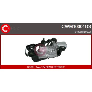 Motor del limpiaparabrisas - CASCO CWM10301GS