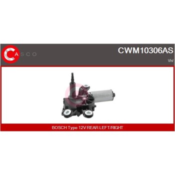 Motor del limpiaparabrisas - CASCO CWM10306AS