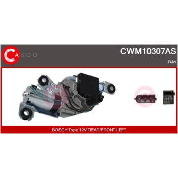 Motor del limpiaparabrisas - CASCO CWM10307AS