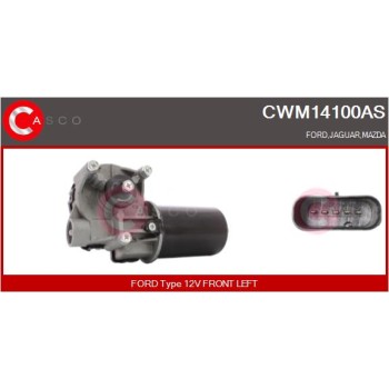 Motor del limpiaparabrisas - CASCO CWM14100AS