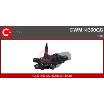 Motor del limpiaparabrisas - CASCO CWM14300GS