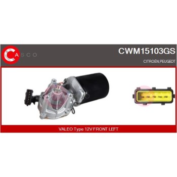 Motor del limpiaparabrisas - CASCO CWM15103GS