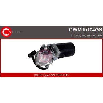 Motor del limpiaparabrisas - CASCO CWM15104GS