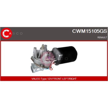 Motor del limpiaparabrisas - CASCO CWM15105GS