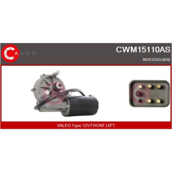 Motor del limpiaparabrisas - CASCO CWM15110AS