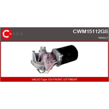 Motor del limpiaparabrisas - CASCO CWM15112GS