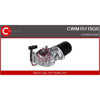 Motor del limpiaparabrisas - CASCO CWM15115GS