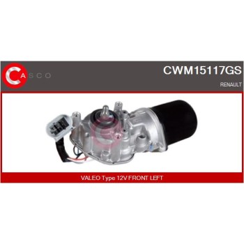 Motor del limpiaparabrisas - CASCO CWM15117GS