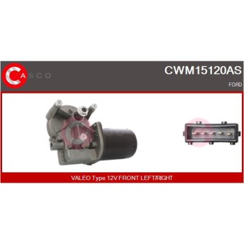 Motor del limpiaparabrisas - CASCO CWM15120AS