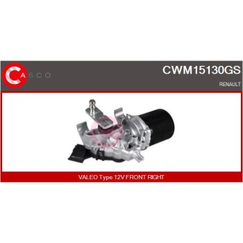 Motor del limpiaparabrisas - CASCO CWM15130GS