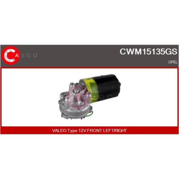 Motor del limpiaparabrisas - CASCO CWM15135GS