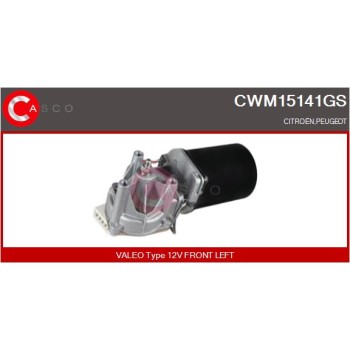 Motor del limpiaparabrisas - CASCO CWM15141GS