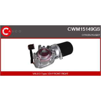 Motor del limpiaparabrisas - CASCO CWM15149GS