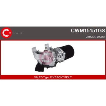 Motor del limpiaparabrisas - CASCO CWM15151GS