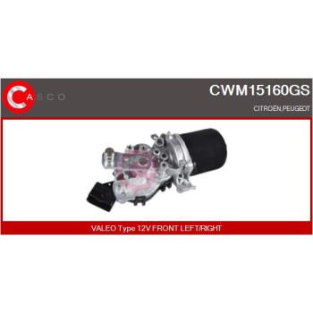 Motor del limpiaparabrisas - CASCO CWM15160GS