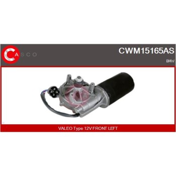 Motor del limpiaparabrisas - CASCO CWM15165AS
