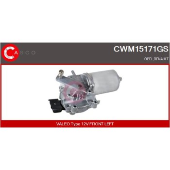 Motor del limpiaparabrisas - CASCO CWM15171GS