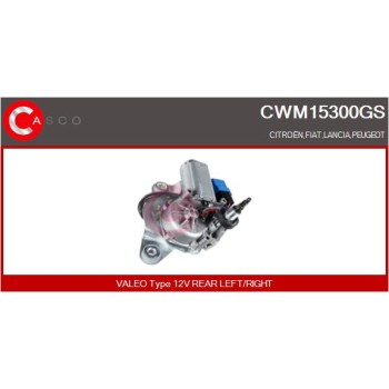 Motor del limpiaparabrisas - CASCO CWM15300GS