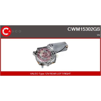 Motor del limpiaparabrisas - CASCO CWM15302GS