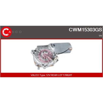 Motor del limpiaparabrisas - CASCO CWM15303GS