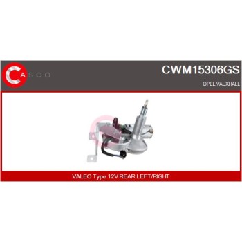 Motor del limpiaparabrisas - CASCO CWM15306GS