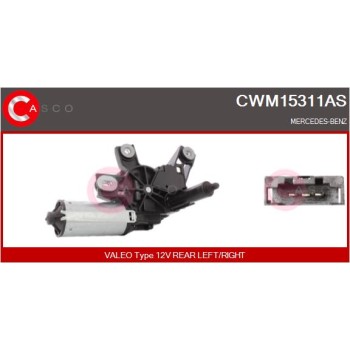 Motor del limpiaparabrisas - CASCO CWM15311AS
