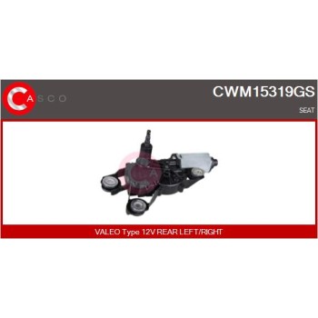 Motor del limpiaparabrisas - CASCO CWM15319GS