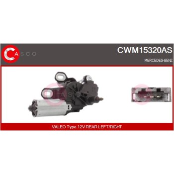 Motor del limpiaparabrisas - CASCO CWM15320AS