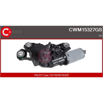 Motor del limpiaparabrisas - CASCO CWM15327GS