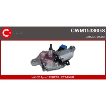 Motor del limpiaparabrisas - CASCO CWM15336GS